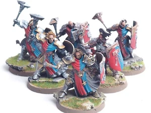 GW WARHAMMER STORMCAST ETERNALS SEQUITORS X 6. PAINTED. RED 412 - Picture 1 of 7