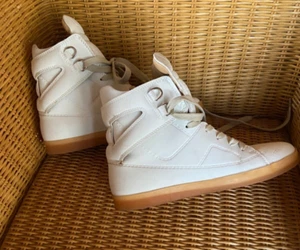 Zapatillas altas Maison Martin Margiela at H&M blancas EUR 39 talla US 8 UK 6 - Imagen 1 de 5