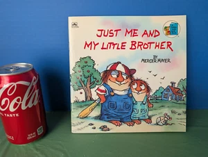 Golden 1991 Book Little Critter Just Me and My Little Brother by Mercer Mayer - Picture 1 of 3