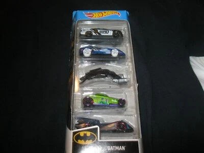 Hot Wheels Batman 2019  Batman 5 Pack Batmobile - Image 1 of 4