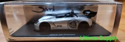 Spark 1/43 LOTUS ELISE CIRCUIT CAR 2005 M Silver Model Car - Image 1 of 4