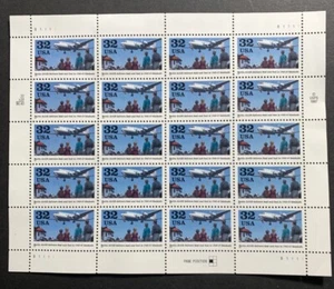 BERLIN AIRLIFT, 50TH ANNIV. U.S. Stamps. SC #3250. 32¢ Pane of 20 - Picture 1 of 1
