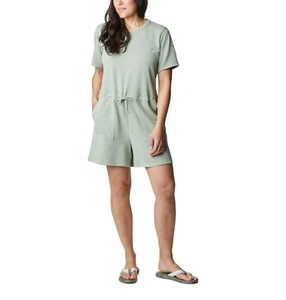 Columbia Women's Trek French Terry Romper, Safari, Small - Picture 1 of 8