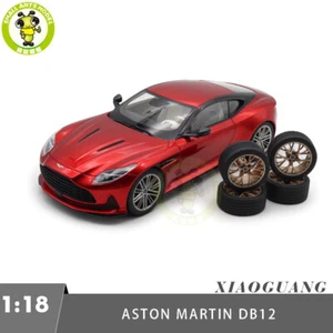 1/18 Aston Martin DB12 DB 12 Red Diecast Model Toy Car Gifts For Friends - Picture 1 of 16