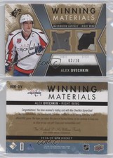 2014-15 SPx Winning Materials Gold /10 Alex Ovechkin Alexander Ovechkin #WM-OV