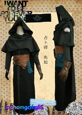 Identidad V Vidente Eli Clark Sobreviviente Disfraz Juegos con disfraces Fiesta de Halloween Conjunto Completo Traje Foto 1 de 4