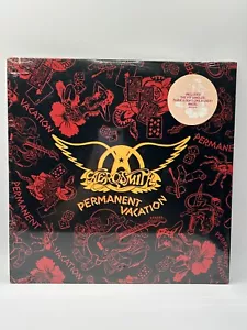 Vinyl LP Aerosmith Permanent Vacation Hype Sticker 1987 Sealed Top Cut - Picture 1 of 10