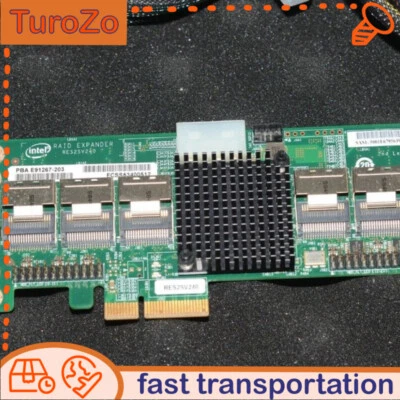 RES2SV240 Intel Original 24port SATA SAS Storage expansion card - Image 1 of 4