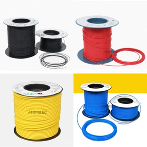 Tubo rígido 5M ID 0,3 mm-3,4 mm PTFE F4 resistente al calor 260 °C alambre envolvente 150 V - Imagen 1 de 6