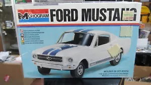 VINTAGE Monogram 1965 Ford Mustang GT 350 1:32 Model kit Slot Car Hard Body ? - Picture 1 of 7
