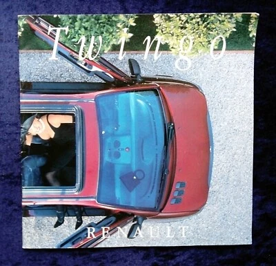 Renault Twingo brochure 5.1996 with colors and upholstery - Image 1 of 4