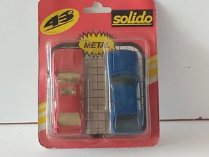 SOLIDO 1/43 LOT DEUX MODELES SOUS BLISTER RENAULT FUEGO GENDARMERIE/FORD - Imagen 1 de 6
