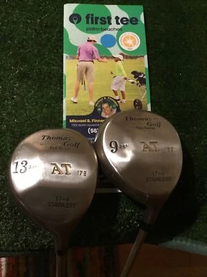 Thomas Golf Ladies AT 9 and 13 Woods Set Graphite Shafts - Image 1 of 4