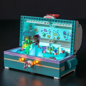 LocoLee LED Lichtset für Lego 43229 Disney Ariel’s Treasure Chest Beleuchtungsset - Bild 1 von 11
