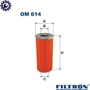 OIL FILTER OM 614 FOR ALFA ROMEO SPIDER/GIULIA GT 1750-2000 GTA GAZ VOLGA 2.0L - Picture 1 of 6