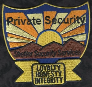 Shetler Security Services Private Security Patch Phoenix Arizona - Picture 1 of 2