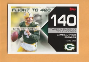 Brett Favre Green Bay Packers 2007 Colección Topps #BF140 5B - Imagen 1 de 2