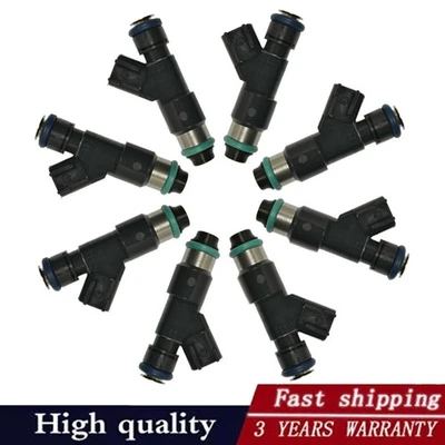 8Pcs Fuel Injector FJ977 for 2007-2009 GMC Sierra 1500 Yukon Yukon XL 1500 5.3L - Image 1 of 4
