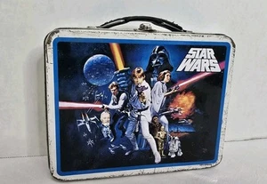 2008 Original Star Wars A New Hope Metal Lunchbox Tin Box Pail Lucas Film Ltd - Picture 1 of 13