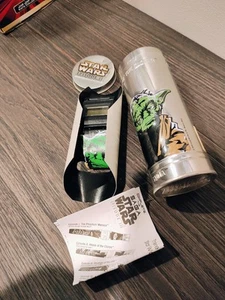 STAR WARS EPISODE II Attack of the Clones YODA 2-Sided Watch in Tin Burger King - Picture 1 of 7