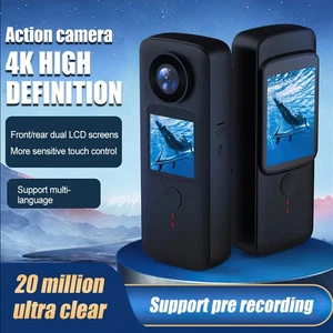 4K Ultra HD Action Camera 30M Waterproof WiFi Sport Cam For Insta360 X3 360 - Picture 1 of 18