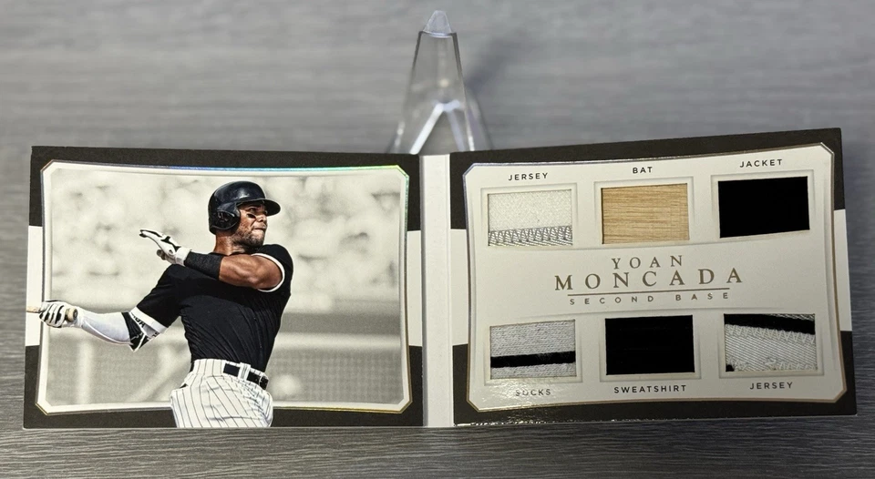 🔥YOAN MONCADA 2017 National Treasures 6 PARCHES RELIQUIA/10!!! #WHITE SOX &ANGELS🔥 Foto 1 de 4