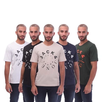 Jack And Jones  Camiseta Warrior S para Hombre  Pack de 5 (GT3294) - Imagen 1 de 2