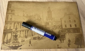 Dumfries, Schottland große um 1870 berittene Albumin Fotografie - Bild 1 von 10