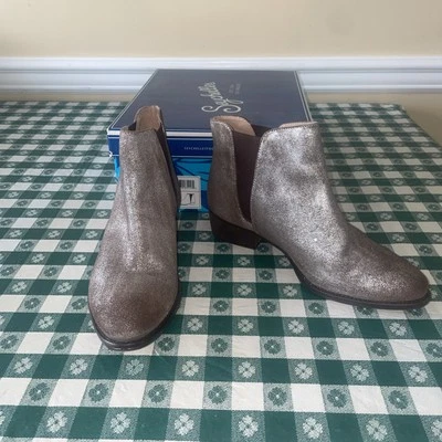 Botas al tobillo SEYCHELLES Wake metálicas de peltre (color variado) para mujer - talla 7 Foto 1 de 4