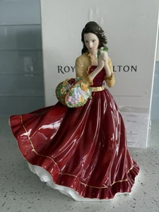 Royal Doulton Pretty Ladies Figurine Charlotte HN5832 With Box And COA - Bild 1 von 17