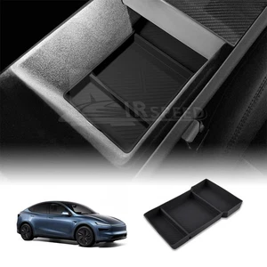 For Tesla 3 HIghland 2024-2025 Y Juniper 2025 Center Armrest Storage Box Pad - Picture 1 of 10