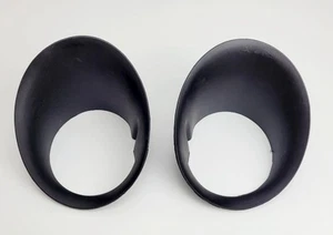 For 2002-2008 Dodge Ram 1500 2003-2009 2500 3500 Pair Of Fog Light Lamp Bezels - Picture 1 of 5