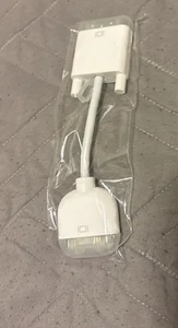 Genuine OEM Apple DVI to VGA Monitor Adapter Brand New In Package - Picture 1 of 5