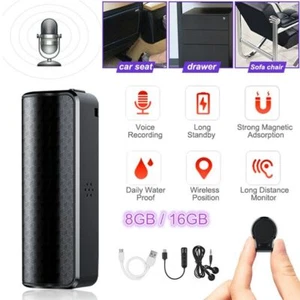 Mini Spy Audio Recorder Voice Activated Office Listening Device 1000 Hours 16 GB - Picture 1 of 14