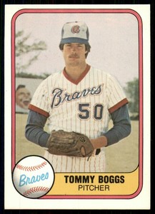 1981 Fleer AA Tommy Boggs #261 NM-MT Or Better Atlanta Braves
