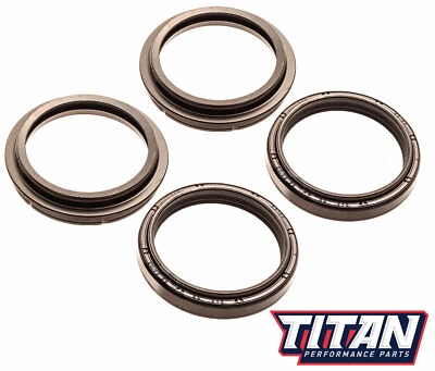Kit de sello de aceite y limpiaparabrisas de horquilla Titan Honda CR250 CRF 250R 250X 450R 450X Foto 1 de 2