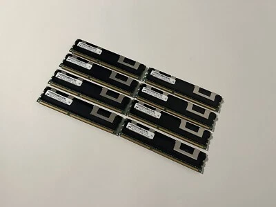 Micron 64GB (8X8GB) 2Rx4 PC3-10600R ECC Registered Ram (MT36JSZF1G72PZ-1G4D1BB) - Image 1 of 4