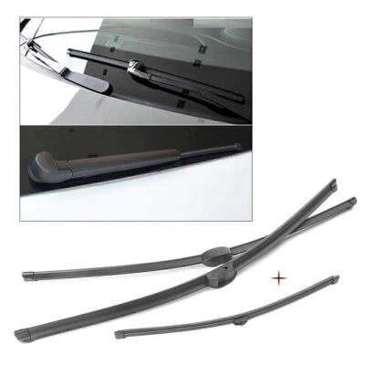 26''+26''+14'' Front Rear Window Wiper Blades Set For Porsche Cayenne 2010-2014 - Image 1 of 4