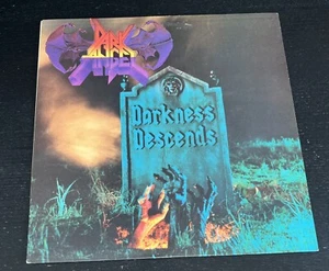 Dark Angel Darkness Descends 12” Vinyl 1986 - Picture 1 of 7