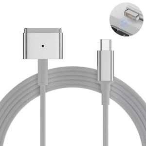 100W USB Type-C to Magsafe 1 2 Mage table charging cable for Macbook Air Pro - Picture 1 of 11