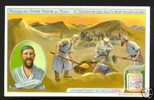 Explorador Tibet Sven Hedin # 3 Kasim Gobi desierto China 1899 - Imagen 1 de 1