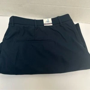 Pantaloncini performance Johnnie-O nuovi con etichette Prep-Formance Navy poliestere elasticizzato taglia 54 - Foto 1 di 7