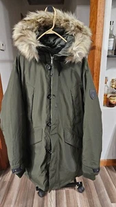 $600 NWT Polo Ralph Lauren Men's XXL Parka Coat Olive / Army Green - Picture 1 of 5