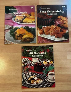 3 ~ Kitchen Fare Magazine - Easy Entertaining & Easy Meals ~ All Occasion PB VG - Imagen 1 de 4