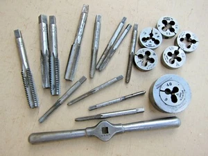 LOTTO J.M. TAP&DIES DA FALEGNAME :/ WELLS BROS. VINTAGE - Foto 1 di 12