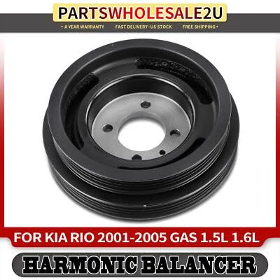 Equilibrador armónico de motor nuevo para Kia Rio 2001-2005 L4 1,5 L 1,6 L gasolina 0K21A11401A Foto 1 de 4