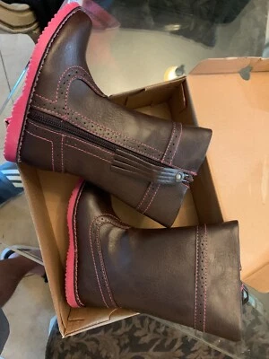 Botas Brooke Marrón Okie Dokie Niño Pequeño Talla 6 Medianas  Foto 1 de 4