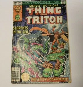 Marvel Two-In-One #65 1980 Triton Stingray Thundra Auftritte - Bild 1 von 2