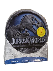 Jurassic World Limited Collectible Steelbook Tin (Blu-ray + DVD + Digital ) NEW! - Foto 1 di 5