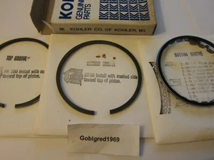 NEW Genuine Kohler Piston Ring Set 220801 FREE SHIP LOTS More Parts Listed LG15 - Picture 1 of 1
